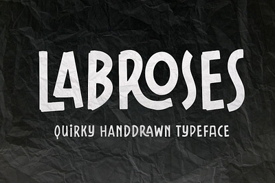 Labroses Quirky Typeface classic cute display font fonts fontself girl handcrafted handdrawn labroses quirky typeface minimalist popular quirky sans sans serif sans serif font simple font simple typeface strong typeface unique vintage