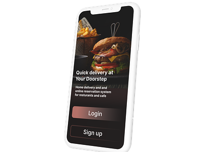 food app login design app design l graphic design login desin mobile app design ui