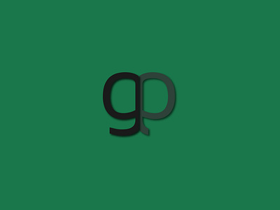 'GP' Educational Logo dribble creativity educational logo logo modern logo
