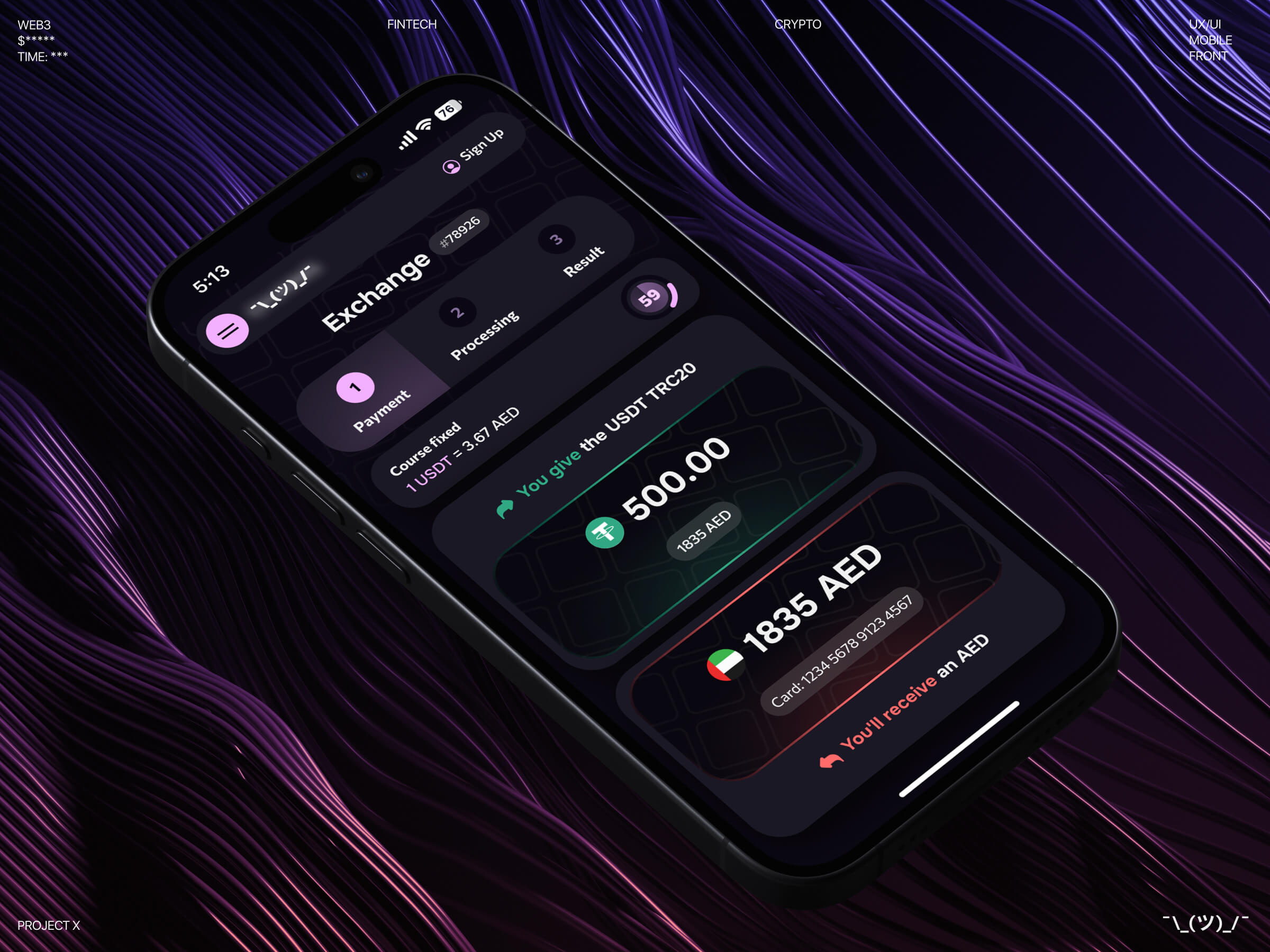 WL: Crypto Exchange Platform banking bitcoin blockchain crypto crypto exchange cryptocurrency dark defi etherium financial app fintech landing page platform product design swap token trading wallet web design web3