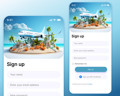 Sign-up page UI design mobile mobiledesign mobilesignup signmobile signup signuppage ui uidesign uisignup ux uxdesign