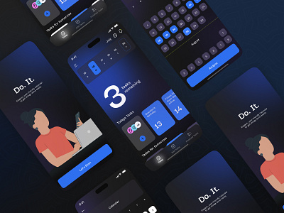 Do. It. Task Managing App design do task ui ux