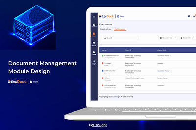 "ExaDock: Document Management Made Simple for Accounting Firms" accounting accountingfirms accounts automation commerce dashboard documentmanagement documents efficiency home productivity simplification table taskautomation tasks uiux upload webapplication workflow