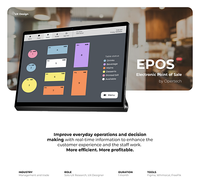 UX Case Study - EPOS ui