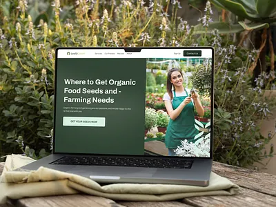 LeafyLoom | Planted Web Design graphic design planted ui ux web website