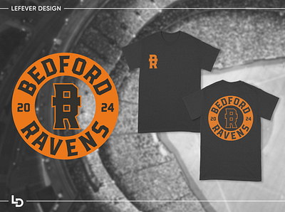 Bedford Ravens Baseball baseball branding esports graphic design logo sports sports logos