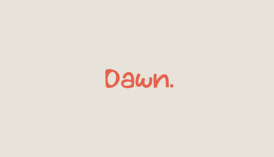 Dawn branding 3d animation branding graphic design logo motion graphics ui