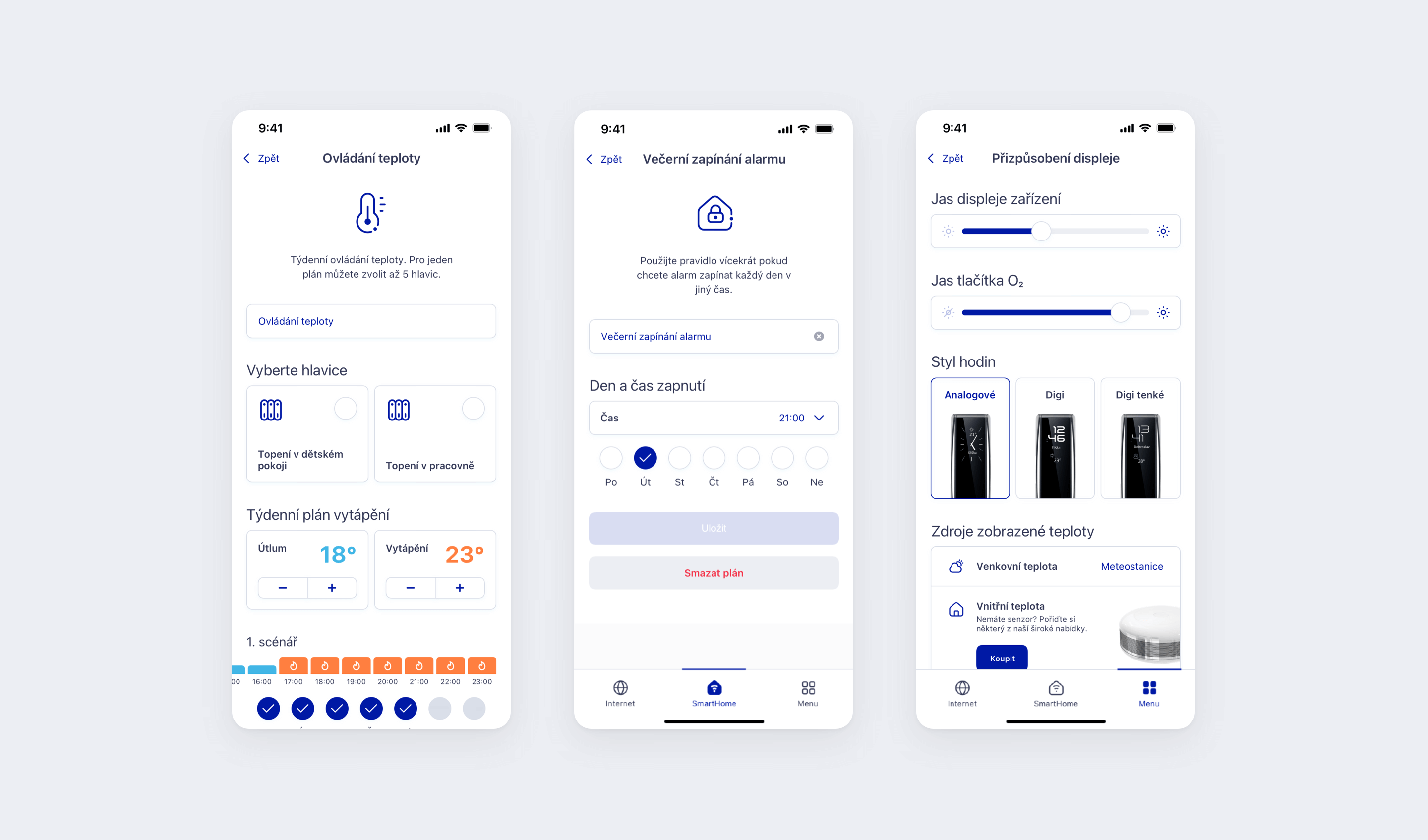 O2 Smart Box mobile app app design home ios mobile app o2 smart smarthome ui ux