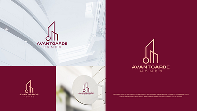 Creative Logo For Avantgarde Homes branding graphic design logo