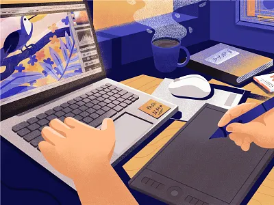 Morning Routine adobe illustrator app illustration branding creativedesign design digitalart graphic design graphic designer illustration illustrationart illustrator morning routine procreate ui vector vectorart visualdesign website illustration websitedesign working