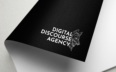 DIGITAL DISCOURSE AGENCY 3d branding graphic design logo