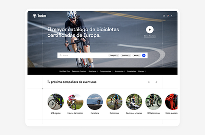 Tuvalum: Europe's leading marketplace for second-hand bicycles. bicycle branding cycle ecommerce freelance internet market design marketplace product product design second hand spain sport ui web