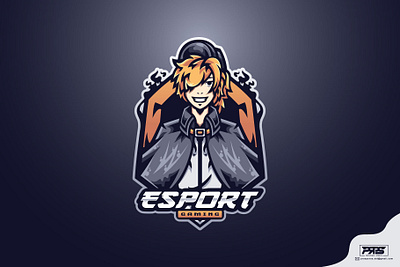 Cool Boy Esport Logo people