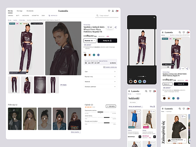 Lamoda Concept concept ecommerce fashion lamoda retail shop store store concept ui ux webdesign
