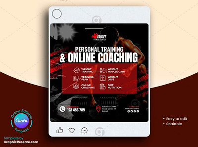 Gym Traning Center Social Media Banner Canva Design canva canva social media design facebook post fitness fitness gym fitness gym facebook banner fitness gym social media banner fitness social media gym center social media design gym facebook banner gym instagram post gym social media banner gym social media post instagram post