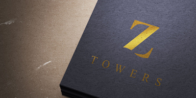 Zunda Towers (Z Towers) / Brochure brochure graphic design polygraphy printing