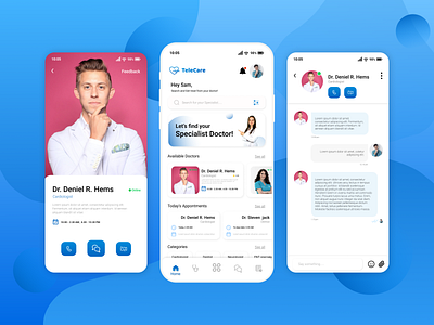 Health Care mobile app UI UX Design- Home, Doctor appointment app application appointment branding design doctor graphic design health care home screen illustration medical medicine mobile app screen ui ui ux user experience user interface ux ux research