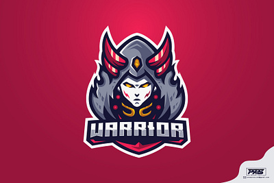 Warrior Mascot Esport logo kingdom