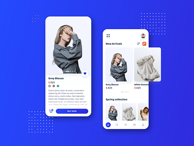 Clothing E-commerce Oneshot aesthetic ui app design clothing app fashion app figma product design ui ux ui