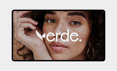 Branding concept. Verde Skincare. design graphic design logo typography