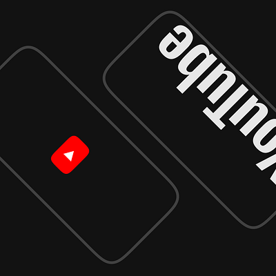 youtube splashscreen | UI Interaction animation graphic design logo ui