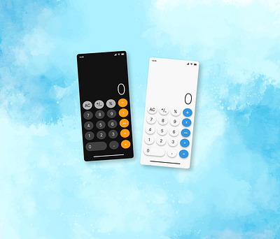 Calculator UI Design ui