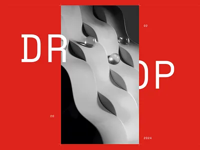 Drop 3d animation art design houdini interactive motion motion graphics rendering simulation