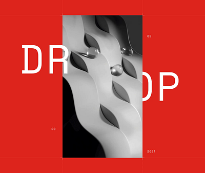 Drop 3d animation art design houdini interactive motion motion graphics rendering simulation