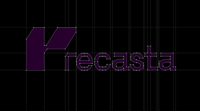 Recasta software development branding graphic design logo minimal