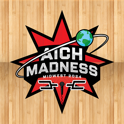 Aich Madness 2024 basketball branding columbus hip hop joey aich logo