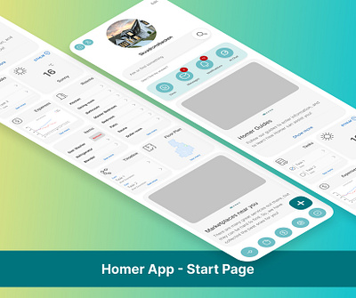 Redesign Homer's Start Page accessibledesign homemanagement homeorganization homerappredesig seamlessexperience smarthome userfriendly userresearchdriven uxdesign