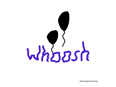 whoosh branding graphic design logo