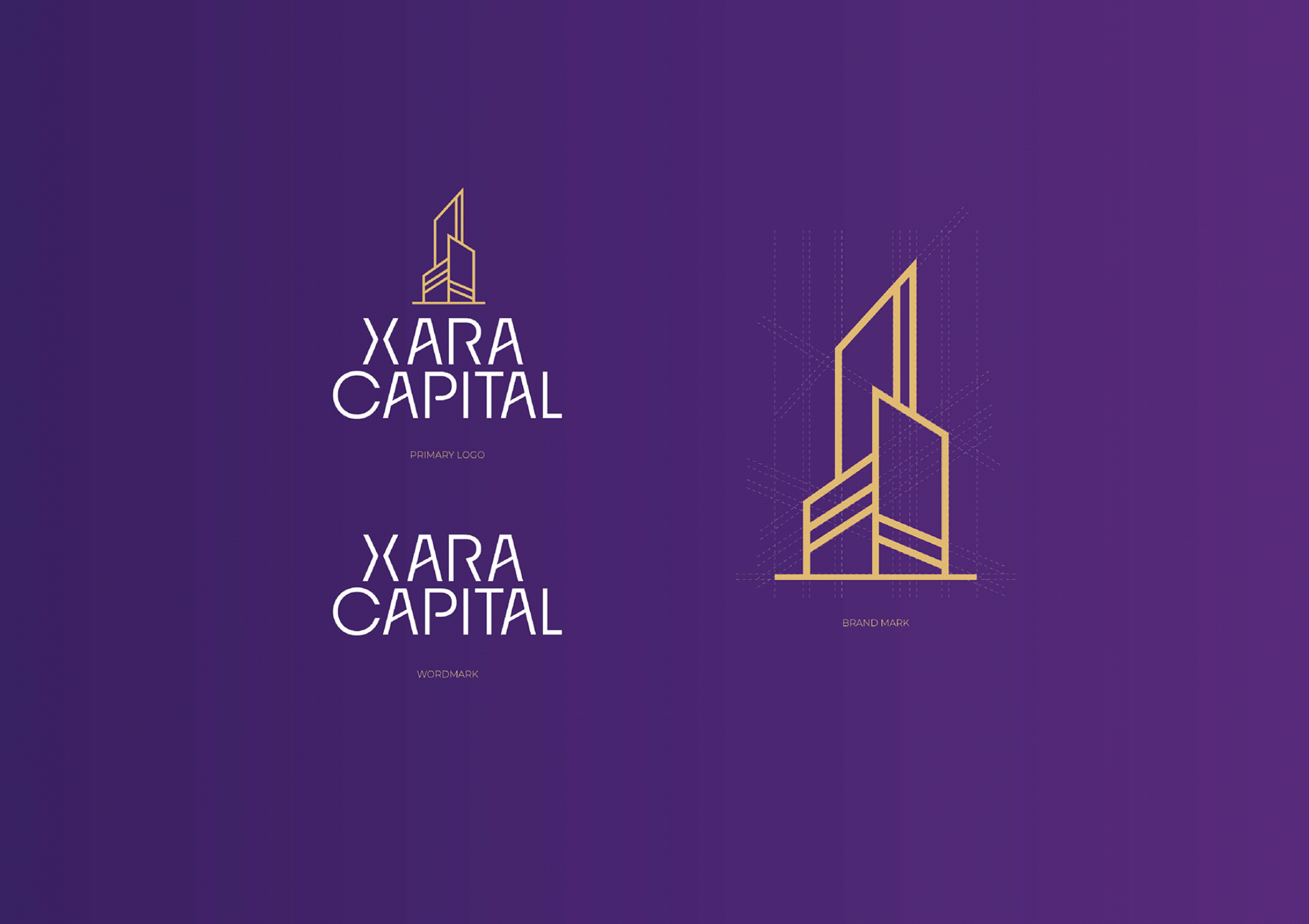 Branding (Xara Capital) branding branding and identity branding design crypto logo crytocurrency finance logo fintech branding fintech logo identity design logo logo construction logo design tech logo technology logo