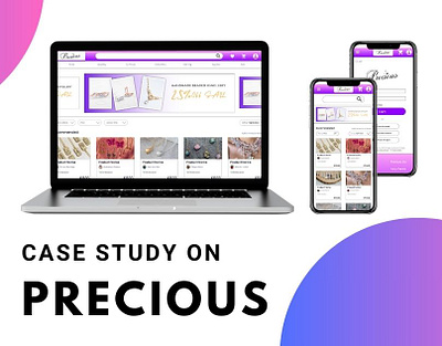 Precious - Responsive Website Design design ecommerce responsive website ui uiux ux website design website ui