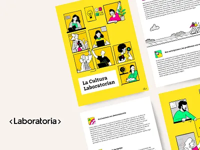 Illustration ❘ Laboratoria's Culture Manual doodle empowering graphic design illustrations ilustracion latam peru procreate