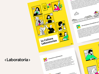 Illustration ❘ Laboratoria's Culture Manual doodle empowering graphic design illustrations ilustracion latam peru procreate