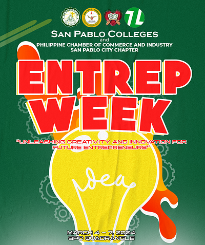 Entrep Week graphic design