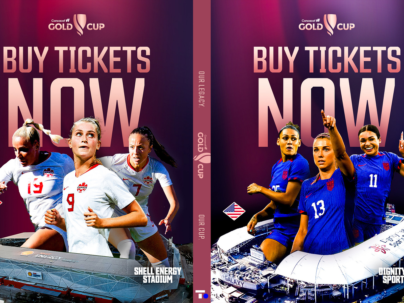 Women's Gold Cup 2024 by Thirsty Agency on Dribbble