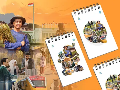 Calendar Cover branding design graphic design illustration layout logo typography ui ux vector