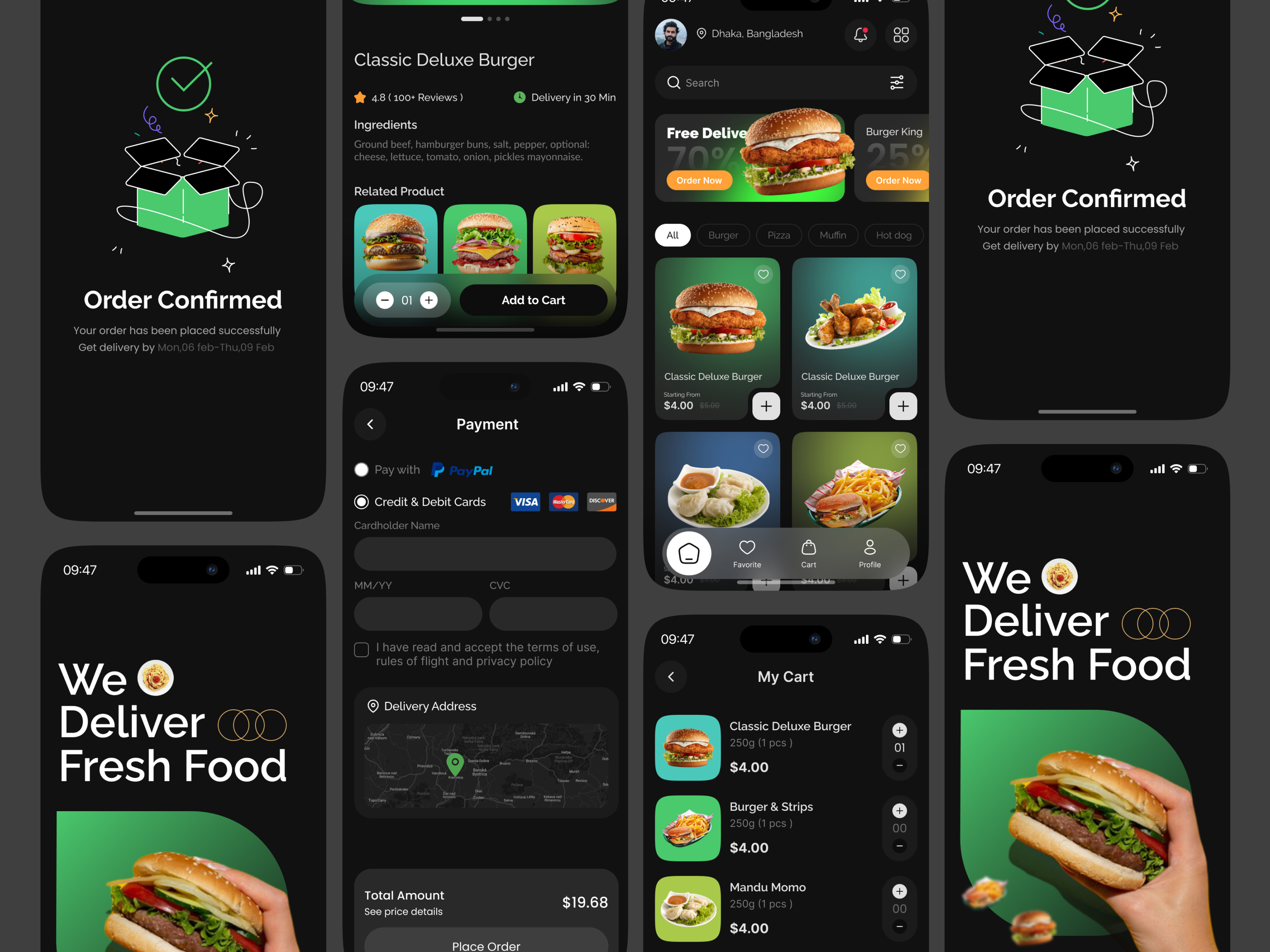 Example of Mobile App Design (50 Screens)