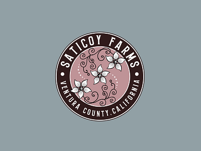 Saticoy Farms brandidentity branding logodesign logopattern