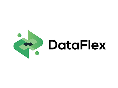 Data Flex logo design.(unused) creative creative logo d data data logo dataflex felex green logo islam khokon logo logo idea logos minimal logo modern logo vintage logo wow logo0