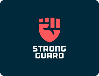 Strong Guard design graphic design illustration logo static logo