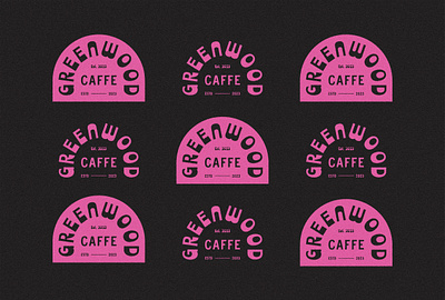 Greenwood Caffe badge badgedesign branding caffe coffee design donut graphic design icon logo vintage