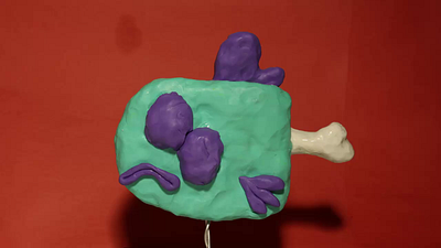 fish head animation poem stop motion