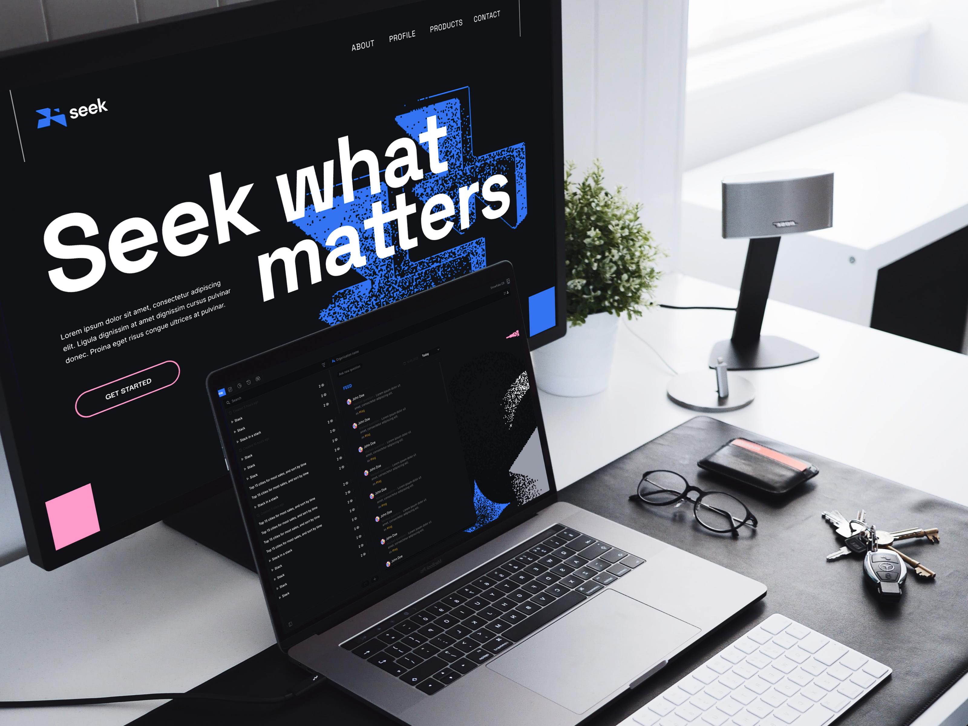 Example of B2 B Website Development