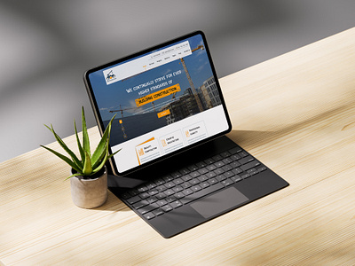 Construction Website Design UI construction website design new website design real state website trending construction website ui design website ui design