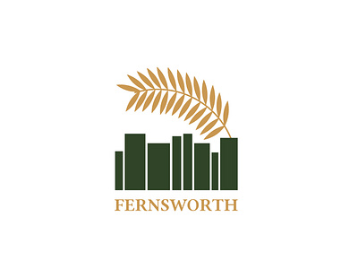 Fernsworth City - Day 22 branding citylogo dailylogo dailylogochallenge day22 graphic design illustration logo vector