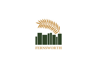 Fernsworth City - Day 22 branding citylogo dailylogo dailylogochallenge day22 graphic design illustration logo vector