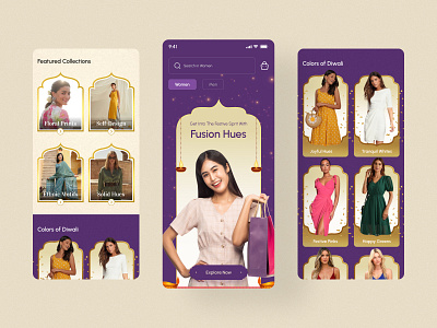 Diwali on Flipkart! 🪔✨ diwali fashion ui